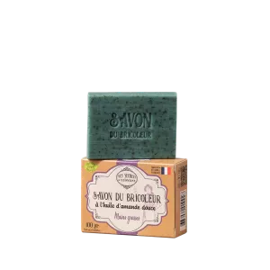 Savon Du Bricoleur à L'huile D'amande Douce - Boite Carton 100 Gr - Les Secrets De Leontine