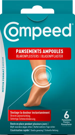 Pansement ampoule moyen x6 - COMPEED