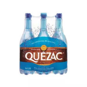 Acqua minerale naturale frizzante 6 x 1,15 L - QUÉZAC