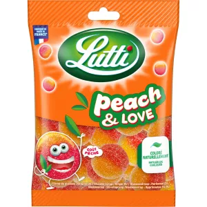Bonbons peach & love 180g - LUTTI