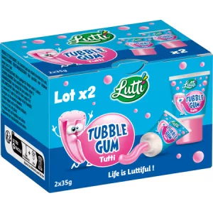 Tubble Gum 2x35g Lutti