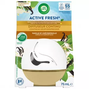 Diffuseur Continu Désodorisant Active Fresh Vanille 75ml - AIR WICK