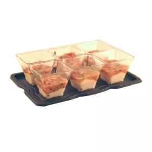 Verrine Tartare Tomat+thon 6x4