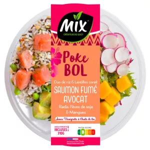 Poke Bol Saumon Avocat 310g