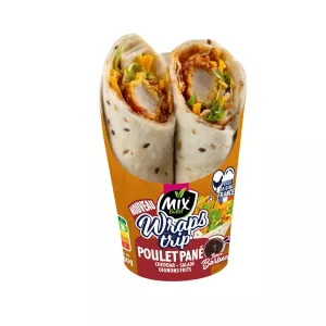 Wrap Trip Poulet Pané 180g -  Mix Buffet