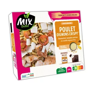 Salade Poulet Et Oignons Crispy 320g - Mix Buffet