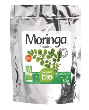Moringa Powder (20 x 80 g) - Racines Bio