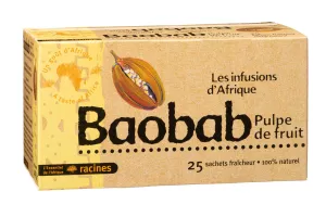 Infusion D'afrique Baobab (10 X 25 Sachets) - RACINES
