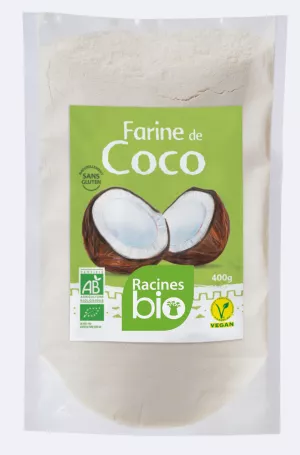 Farine De Coco (10 X 400 G) - Racines Bio