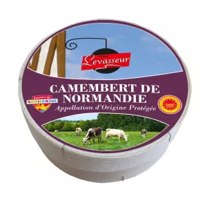 FROMAGE CAMEMBERT DE NORMANDIE AOP  20% 250g - PIERRE LEVASSEUR