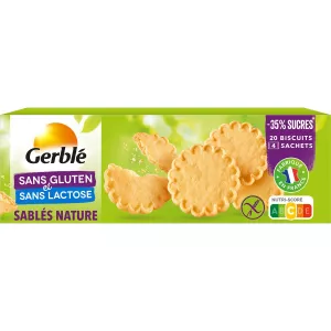 Biscuit Sablé Sans Gluten 120g - Gerble