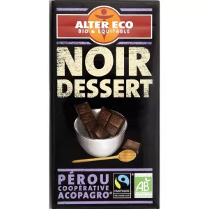 Chocolat Patissier Dessert Noir 200g - Alter Eco
