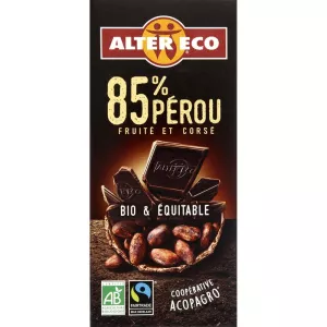 Chocolat fruité et croisé BIO 100g - ALTER ECO