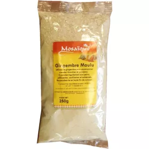 Jengibre molido 250g - MOSAIQUE