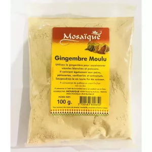 Jengibre Molido, 100g -  MOSAÏQUE