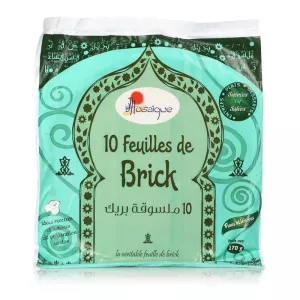 10 feuilles de brick - MOSAIQUE