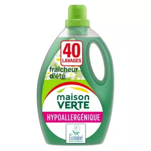 Ecological summer freshness laundry detergent 2.4L - MAISON VERTE