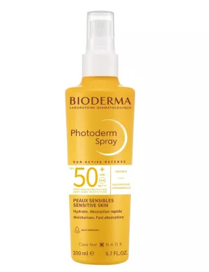 PHOTODERM 隐形喷雾 SPF50+ 200 毫升 - Bioderma