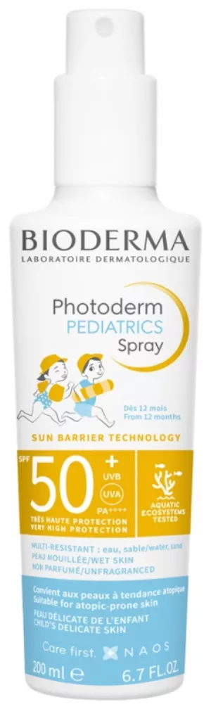 Photoderm Pediatrics Spray Spf50+ 200 ml - Bioderma