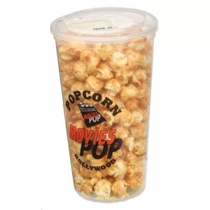 Pop corn caramel en gobelet 125g - MOVIES POP