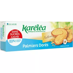 Biscuits Palmiers Sans Sucres Ajoutés 100g - Karelea