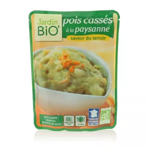 Pois Cassés À La Paysanne Bio 300g - JARDIN BIO