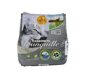 Litière minérale pour chat 1L - LA CARBONITE TRANQUILLE