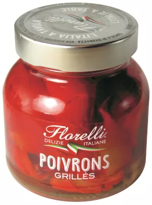 Poivrons grillés 170g - FLORELLI