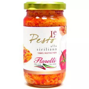 Sauce Pesto Siciliana 190g - FLORELLI