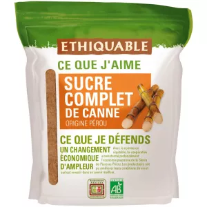 Sucre Complet De Canne Pérou Bio 500g - Ethiquable