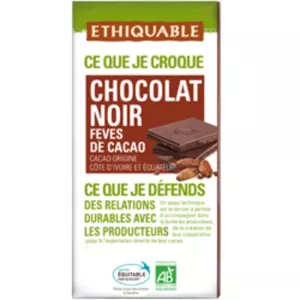 100g Bio Choc Nr Eclats Cacao