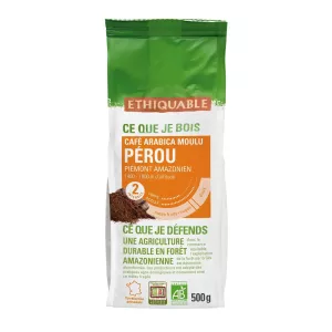 Cafe Moulu Perou Bio 500g - ETHIQUABLE
