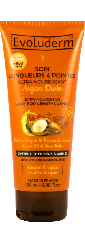 Ультрапитательное средство для длины и кончиков Argan Divin 100 мл - Evoluderm