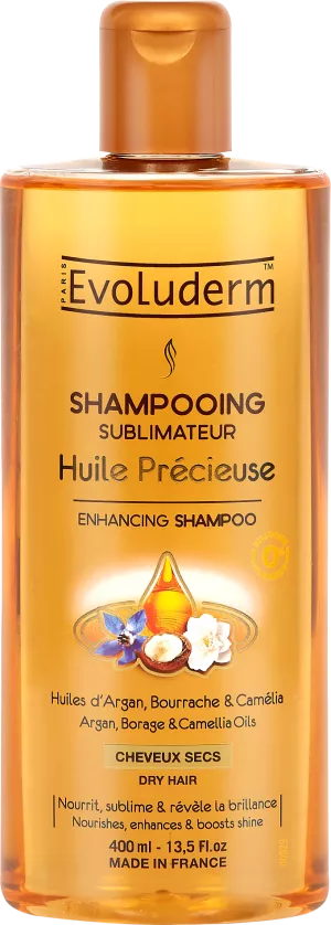 Shampoing Sublimateur Huile Précieuse 400ml - Evoluderm