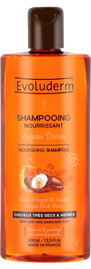 Shampoing Nourrissant Argan Divin 400ml - Evoluderm