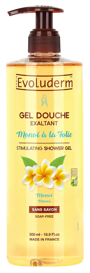 Gel Douche Monoi A La Folie 500ml - EVOLUDERM