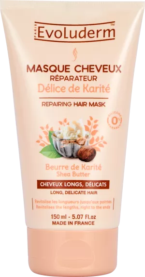 Maschera per capelli al karitè Délice De Shea 150ml - Evoluderm