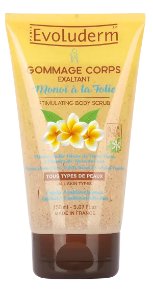 Gommage Corps Exaltant Monoï à La Folie 150ml - Evoluderm