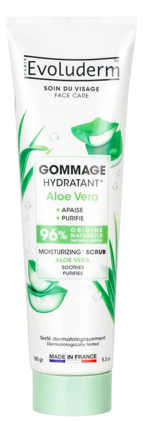 Gommage Hydratant Aloe Vera 150ml - Evoluderm