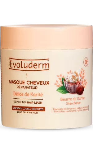 Mask ya nywele ya kupendeza Shea 500ml - Evoluderm