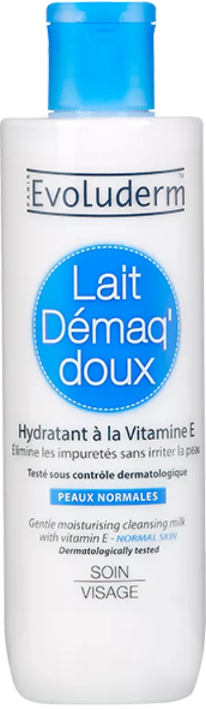 Lait Démaq' Doux Hydratant 250ml - Evoluderm