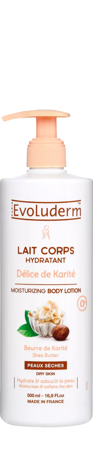 Lait Corps Hydratant Délice De Karité 500ml - Evoluderm