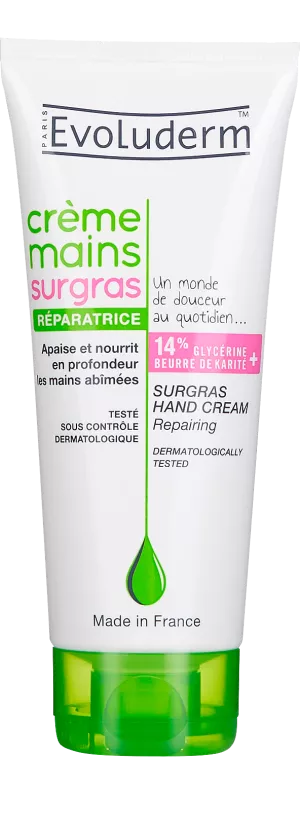 Crème Mains Surgras Réparatrice 100ml - Evoluderm