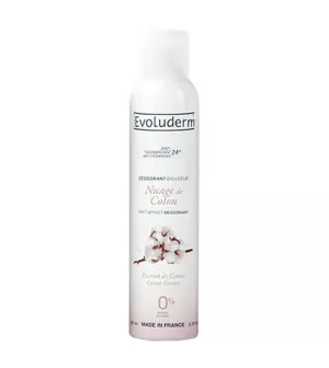 Déodorant Douceur Anti-transpirant Nuage De Coton 200ml - Evoluderm