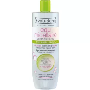 Mchanganyiko wa utakaso wa maji ya micellar iliyochanganywa na mafuta 500ml - Evoluderm