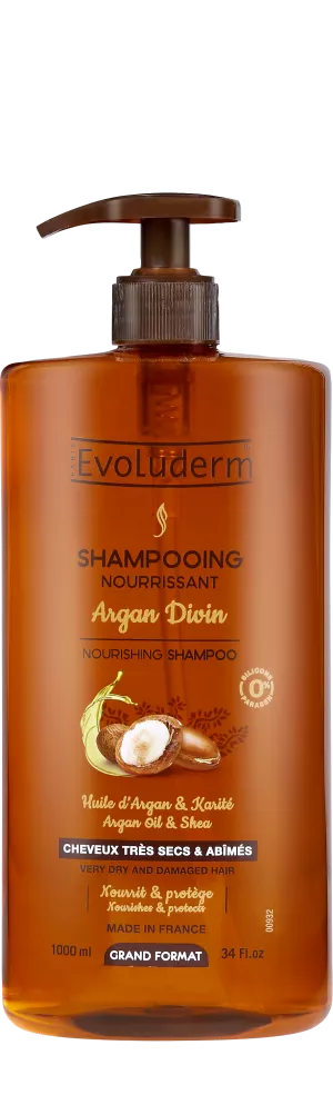 Divine Argan Voedende Shampoo 1l - Evoluderm