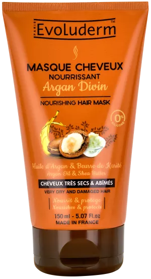 Masque Capillaire Argan Divin 150ml - EVOLUDERM