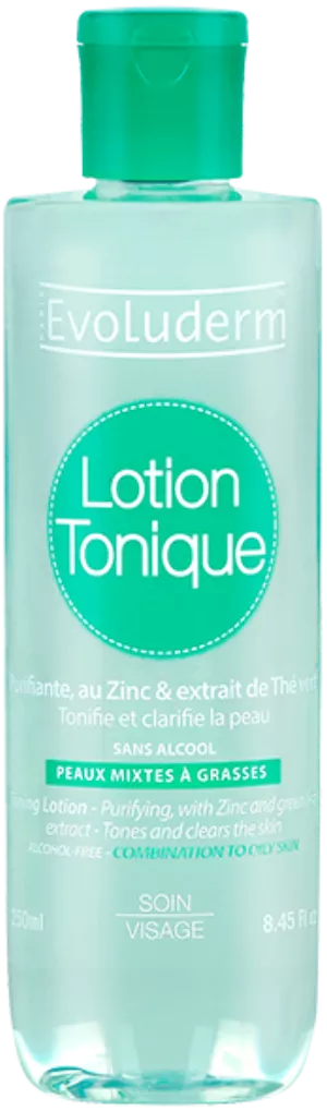 Lotion Tonique Purifiante Peaux Mixtes à Grasses 250ml - Evoluderm