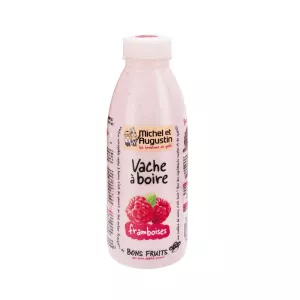 Yaourt Vache À Boire Framboise 500ml - MICHEL ET AUGUSTIN
