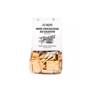Mini-Focaccias au Zaatar, 200g - LES NIÇOIS